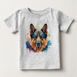 Deutsche Schäferhunde-Geschenkideen Baby T-shirt