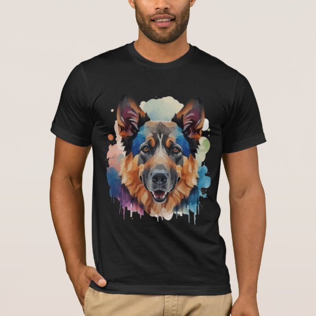Deutsche Schäferhunde-Geschenkideen T-Shirt (Vorderseite)