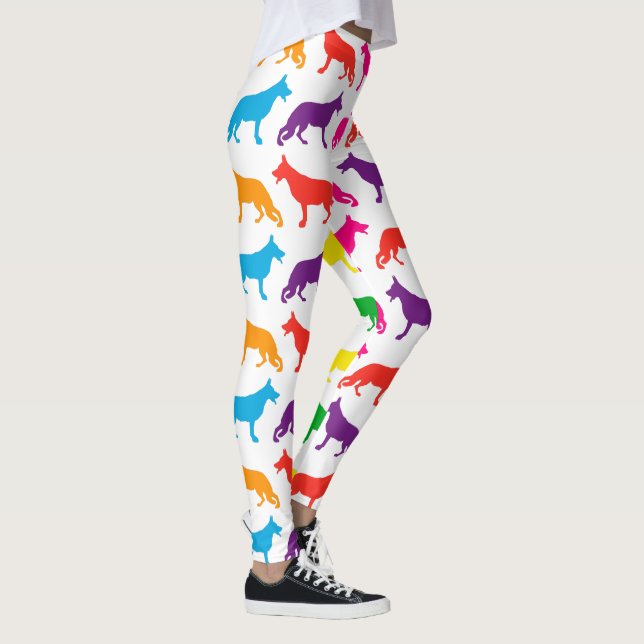 Deutsche Schäferhunde Leggings (Rechts)