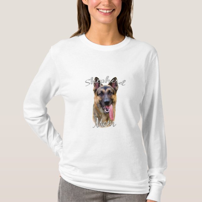 Deutsche Schäferhunde Mama 2 T-Shirt (Vorderseite)