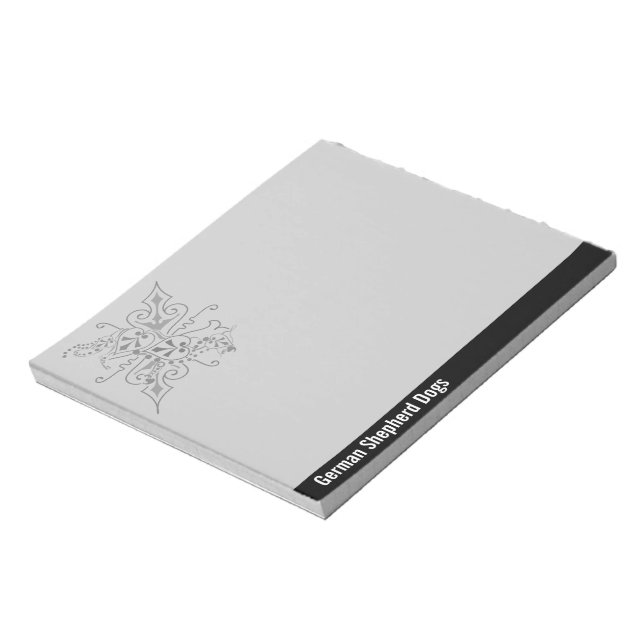 Deutsche Schäferhunde Notizblock (Rotiert)