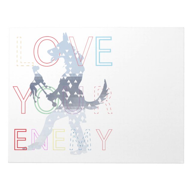 Deutsche Schäferhunde Notizblock (Vorderseite)