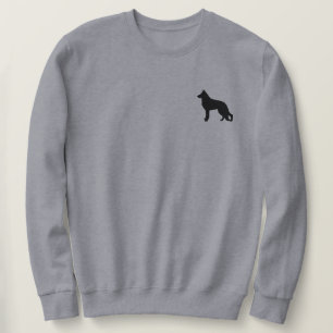 Deutsche Schäferhunde-Silhouette Sweatshirt