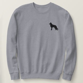 Deutsche Schäferhunde-Silhouette Sweatshirt