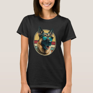 Deutsche Schäferhündin Kostümoutfit Mama Vater 3 T-Shirt