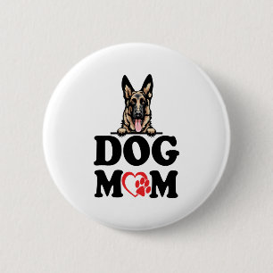 Deutsche Schäferkleber - Deutsche Schäferhunde-Mam Button