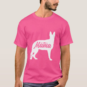 Deutsche Schäfermutter Muttertag Hundebesitzer Fam T-Shirt