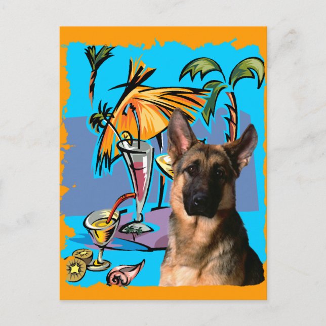 Deutsche SchäferparteiTime Postkarte (Vorderseite)