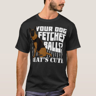 Deutsche Schäferpolizei - Hundeschützer - Geschenk T-Shirt