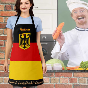 Deutsche Schürze der Flagge, Deutsch, Deutschland