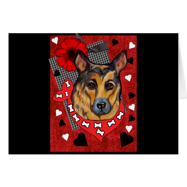 DEUTSCHE SHEPHERD (Vorderseite (Horizontal))