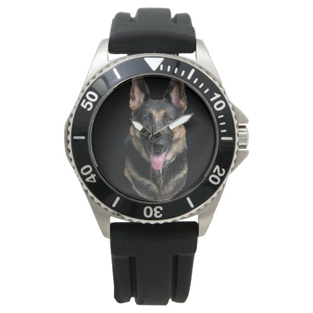 DEUTSCHE SHEPHERD ARMBANDUHR (Vorderseite)