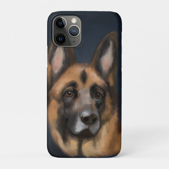 DEUTSCHE SHEPHERD Case-Mate iPhone HÜLLE (Rückseite)