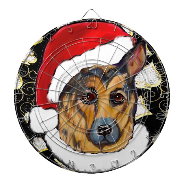 DEUTSCHE SHEPHERD DARTSCHEIBE (vorne)