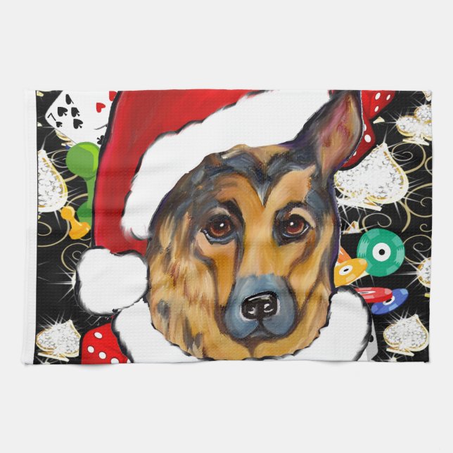 DEUTSCHE SHEPHERD HANDTUCH (Horizontal)