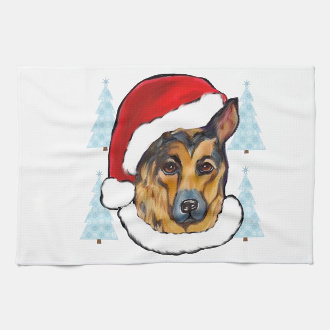 DEUTSCHE SHEPHERD KÜCHENTUCH (Horizontal)