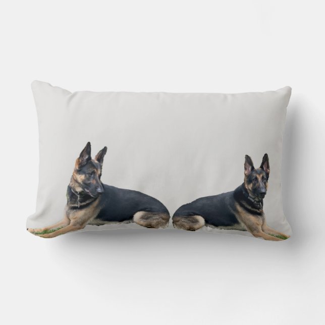DEUTSCHE SHEPHERD LENDENKISSEN (Vorderseite)