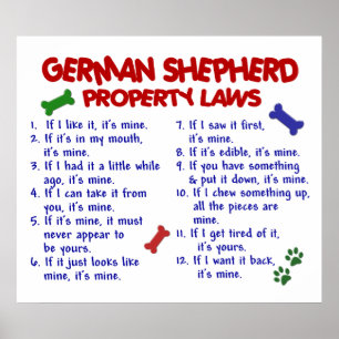 DEUTSCHE SHEPHERD PL2 POSTER