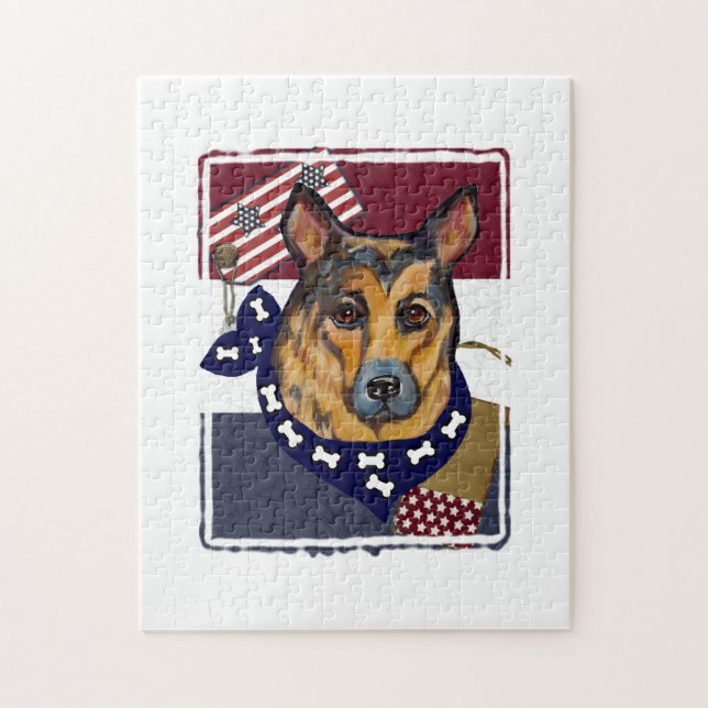 DEUTSCHE SHEPHERD PUZZLE (Vertikal)
