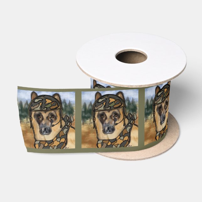 DEUTSCHE SHEPHERD SATINBAND (Spule)