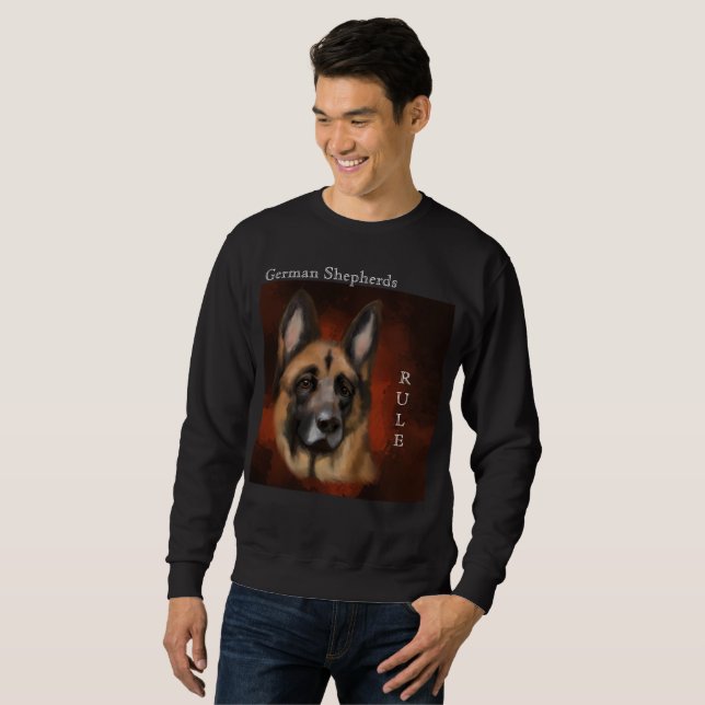 DEUTSCHE SHEPHERD SWEATSHIRT (Vorne ganz)
