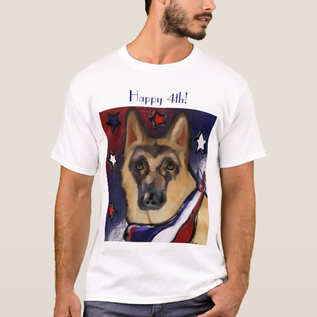DEUTSCHE SHEPHERD T-Shirt (Vorderseite)