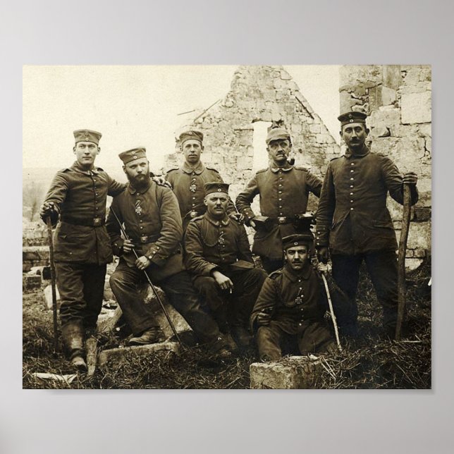 Deutsche Soldaten Poster (Vorne)