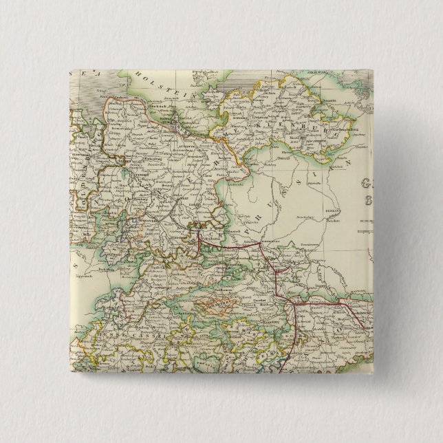 Deutsche Staaten Button (Vorderseite)