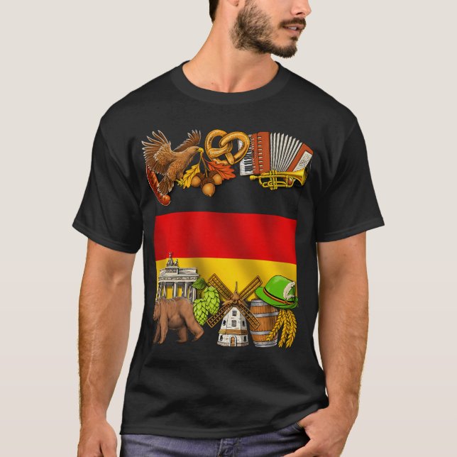 Deutsche Stolz T-Shirt (Vorderseite)