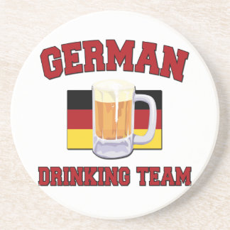Deutsche trinkende Team-Untersetzer Untersetzer
