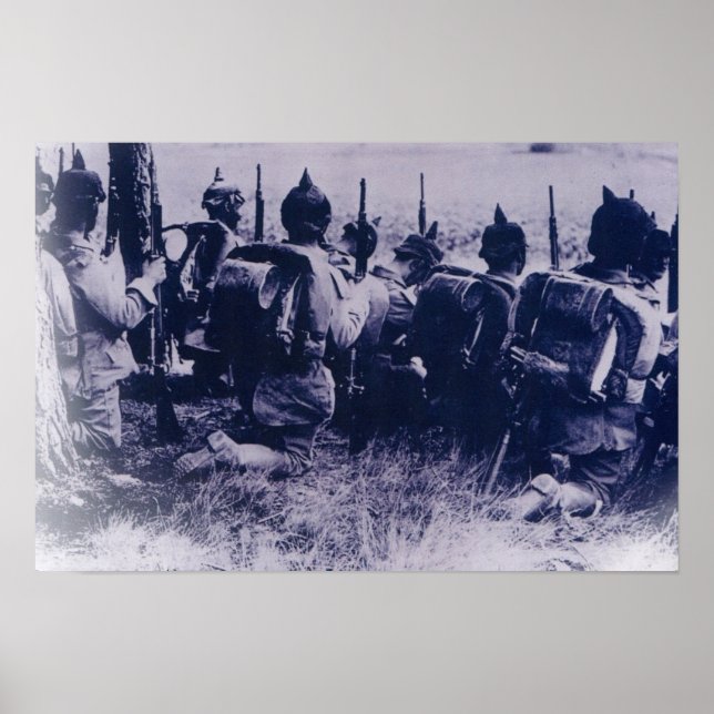 Deutsche Truppen Poster (Vorne)