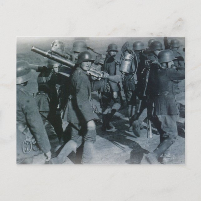 deutsche Truppen Postkarte (Vorderseite)