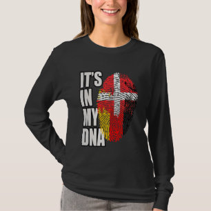 Deutsche und dänische DNA-Heritage T-Shirt