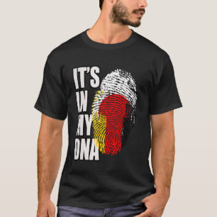 Deutsche und Japanische DNA-Heritage T-Shirt