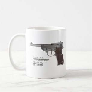 Deutsche W2 Pistole Kaffeetasse