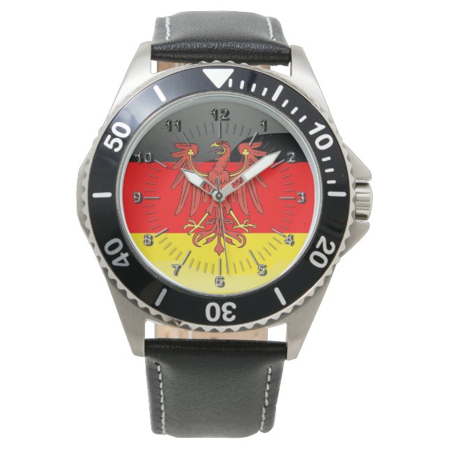 Deutsche Wappen Armbanduhr (Vorderseite)