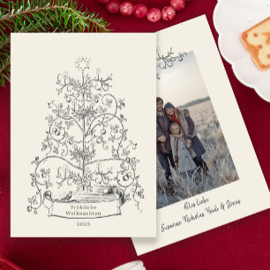 Deutsche Weihnachten Fröhliche Weihnachten Foto