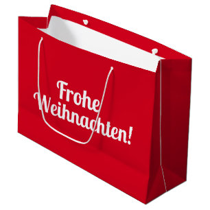 Deutsche Weihnachtsgeschenktasche Große Geschenktüte