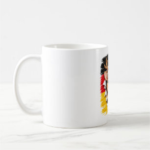Deutsche Weihnachtsrentier Kaffeetasse