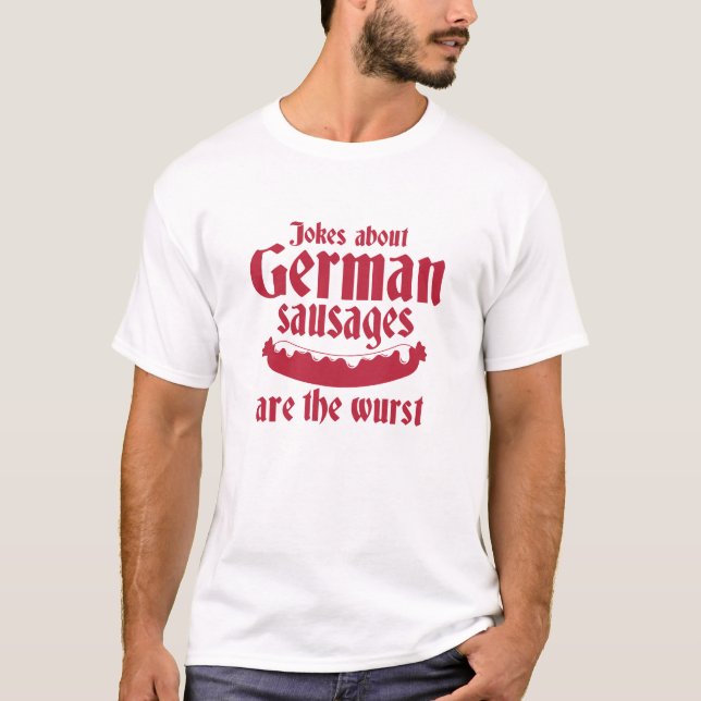 Deutsche Würste T-Shirt (Vorderseite)
