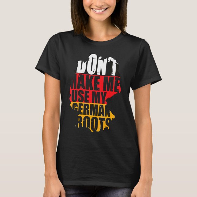 Deutsche Wurzeln T-Shirt (Vorderseite)