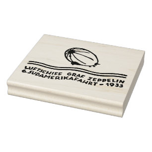 Deutsche Zeppelin Airmail Briefmarke von 1933 Gummistempel