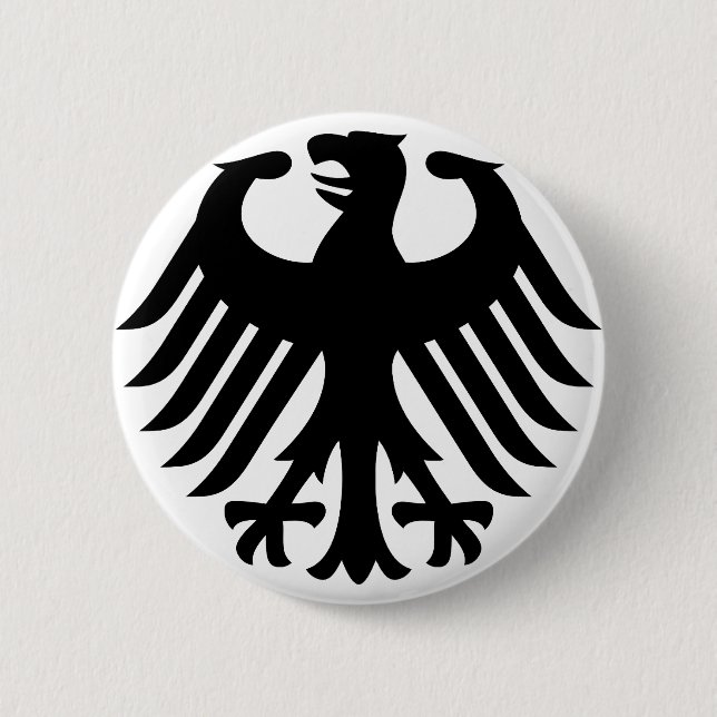 Deutscher Adler Button (Vorderseite)