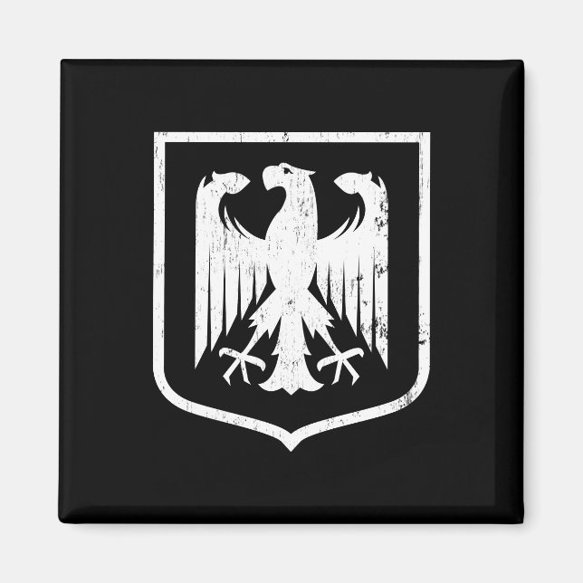 Deutscher Adler - Deutschland Wappen Magnet (Vorne)