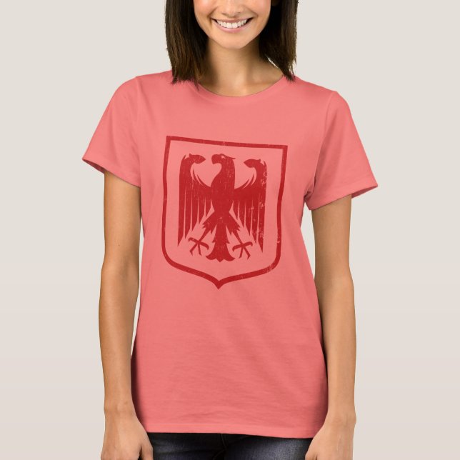 Deutscher Adler - Deutschland Wappen T-Shirt (Vorderseite)