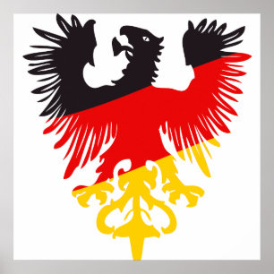 Deutscher Adler Poster