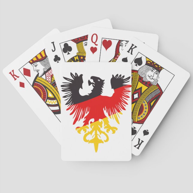 Deutscher Adler Spielkarten (Rückseite)