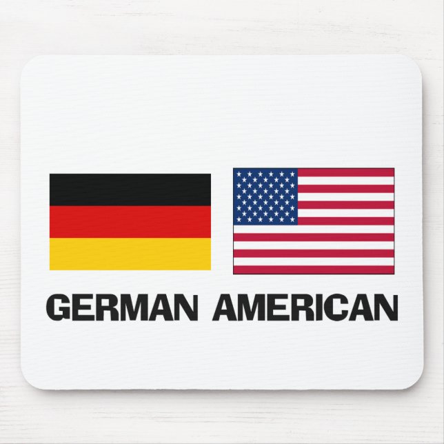 Deutscher Amerikaner Mousepad (Vorne)