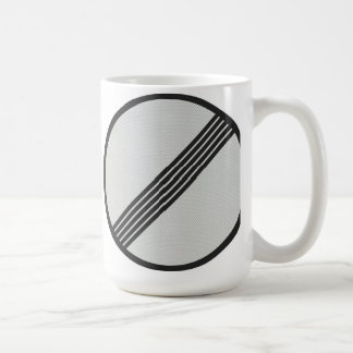 Deutscher Autobahn Tasse "keiner