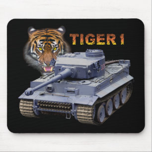 Deutscher Behälter des Tiger-1 Mousepad